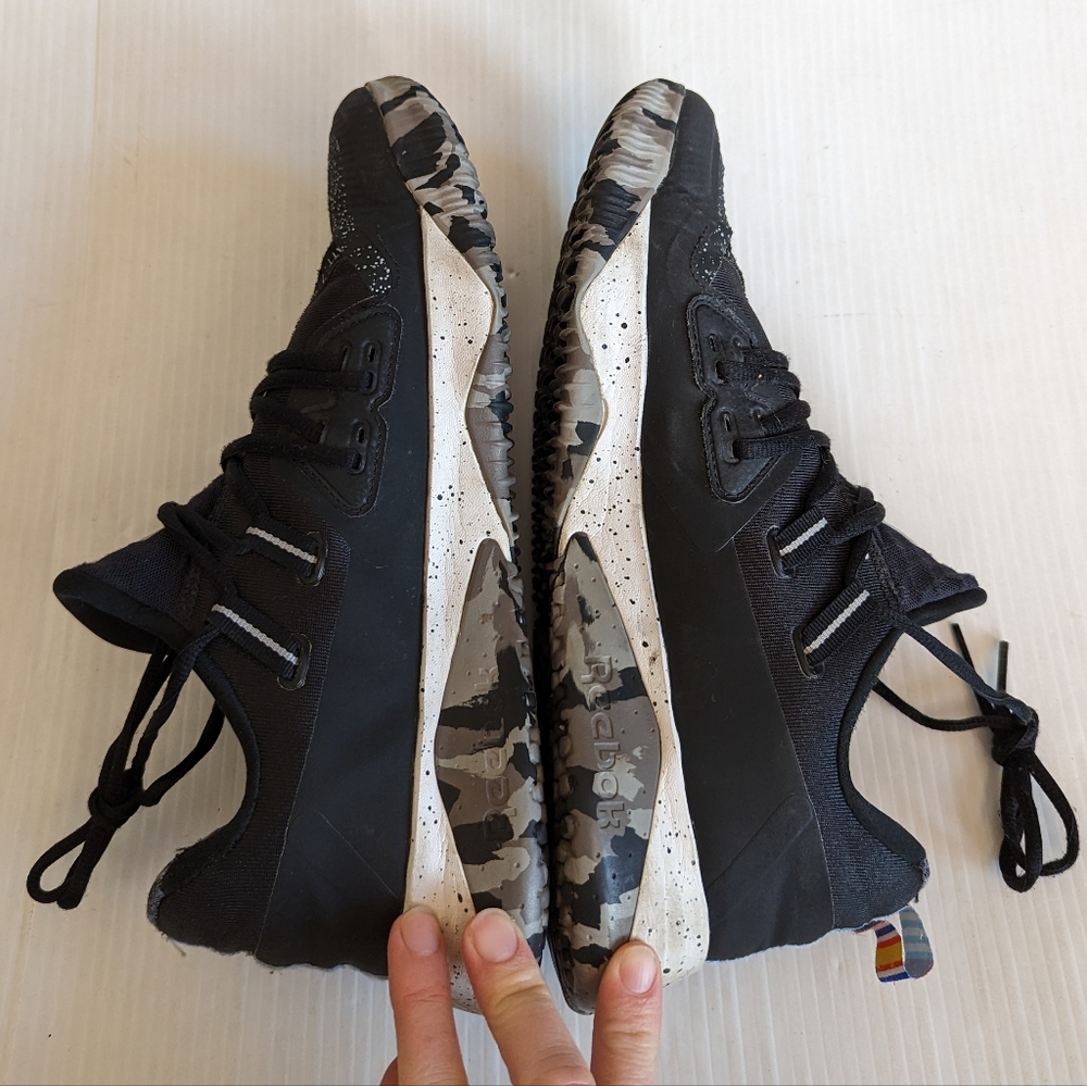 REEBOK men's Jj III Cross Training Black Pure Gray Shoes Sneakers - Picture 11 of 12